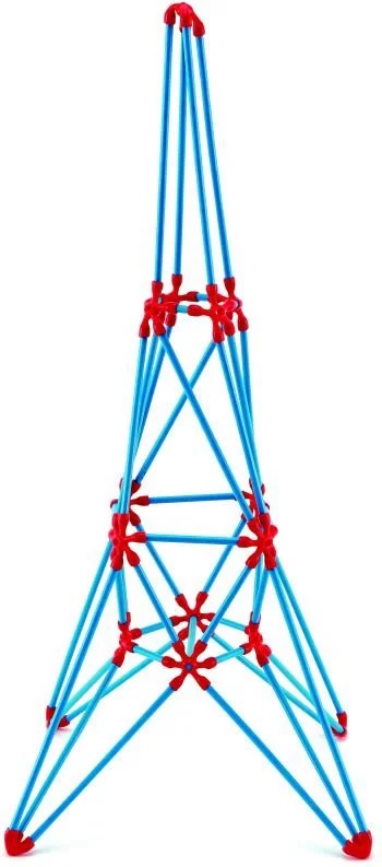 image for Строительный набор из бамбука Hape Эйфелева башня Flexistix foto