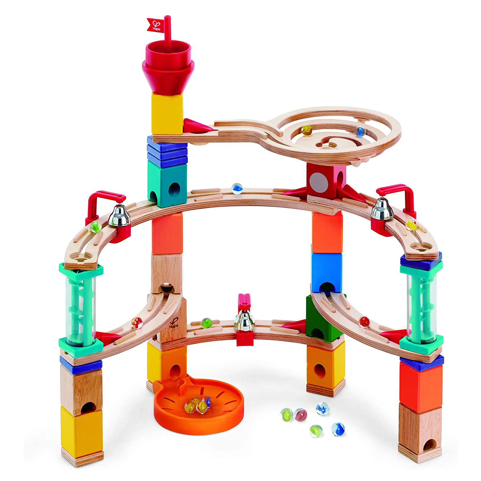 Set de constructie Hape Evadarea din castel, 52 piese foto