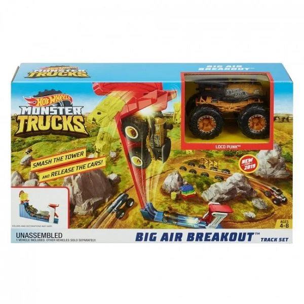 Set de joaca Hot Wheels "Big Air Breakout Track Set" foto