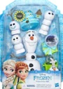 Set de figurine si accesorii Frozen Fever Olaf Disney Hasbro, 28 cm