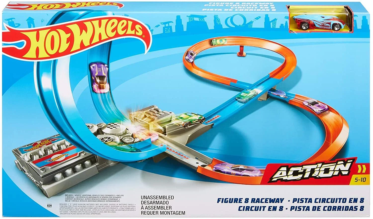 Set de joaca Hot Wheels "Figure 8 Raceway" foto