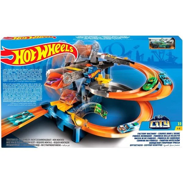 Set de joaca Hot Wheels "Factory Raceway" foto