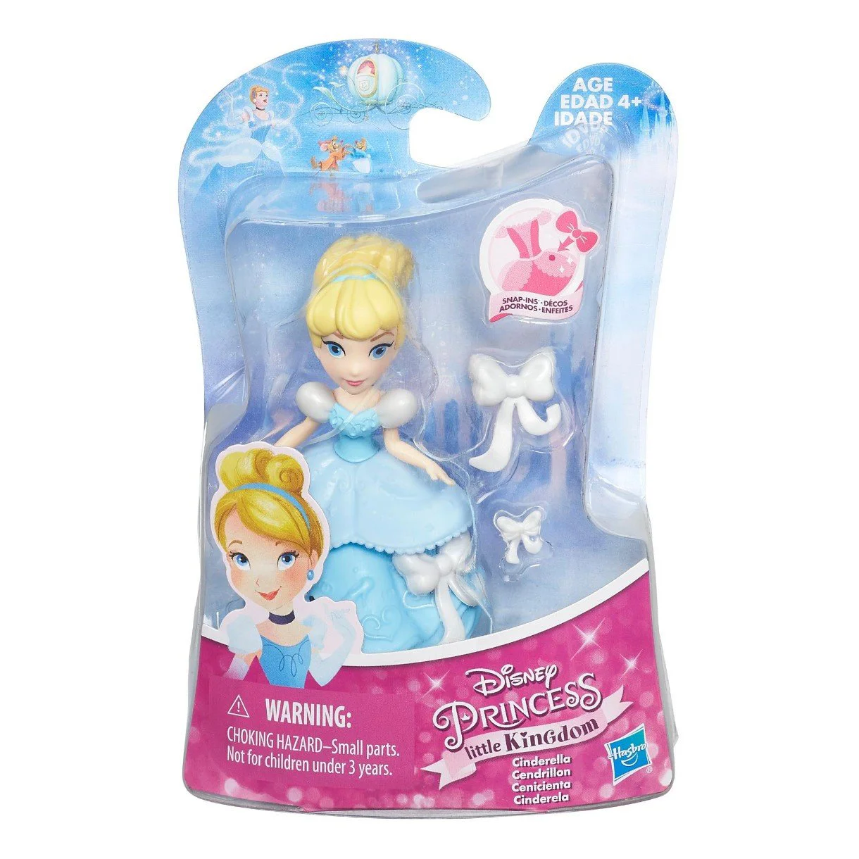 Papusa Printesa mica Disney Princess Hasbro, 6.5 cm, sortiment