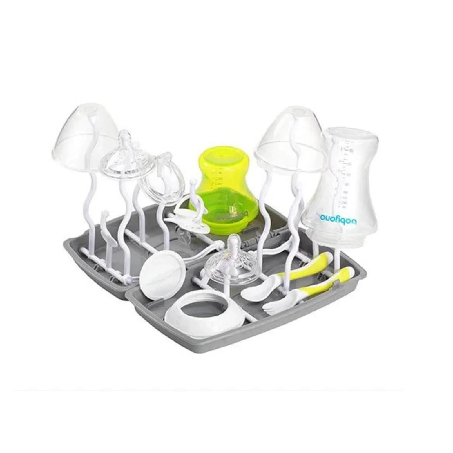 Uscator universal de biberoane BabyOno Gri