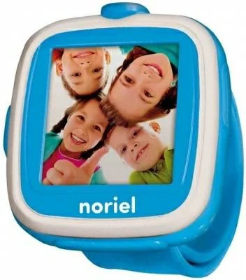 Ceas inteligent Noriel de culoare albastra foto
