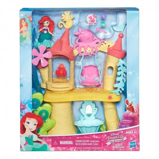 Set de joaca Little Kingdom - Castelul marin al lui Ariel Disney Princess Hasbro