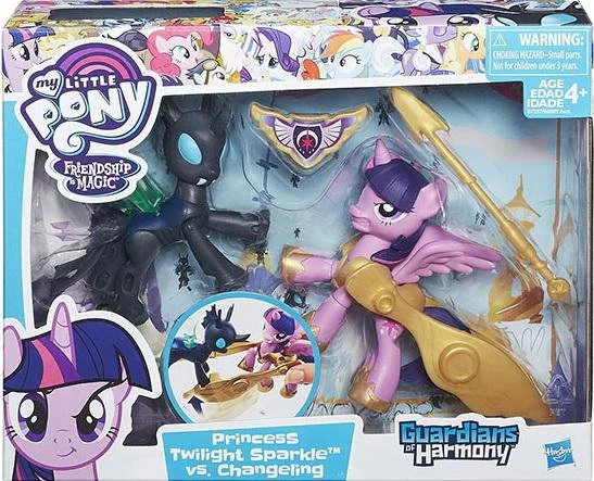 Set figurina si accesorii Binele VS. Raul My Little Pony Hasbro, sortiment