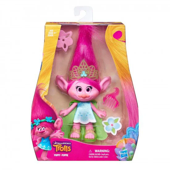 Set figurine si accesorii Trolls Dream Works Hasbro, 22 cm, sortiment