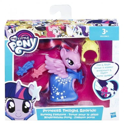 Set figurine si accesorii Pony de pe podium My Little Pony Hasbro, 8 cm, sortiment foto