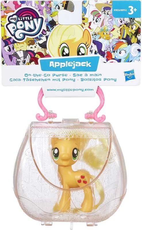 Set figurine si accesorii Pony cu poseta My Little Pony Hasbro, 7.5 cm, sortiment foto