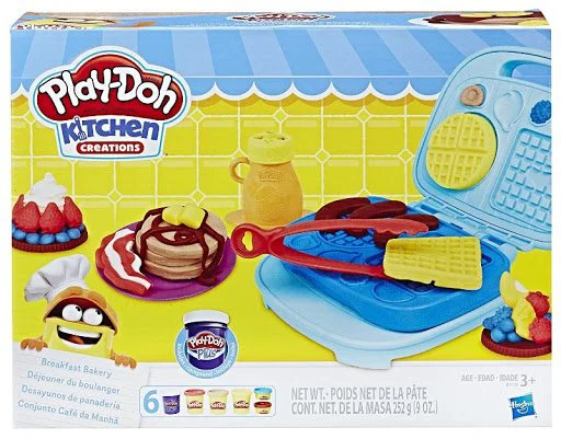 Set plastilina Micul dejun delicios Hasbro Play-Doh, 6 cutii si accesorii foto