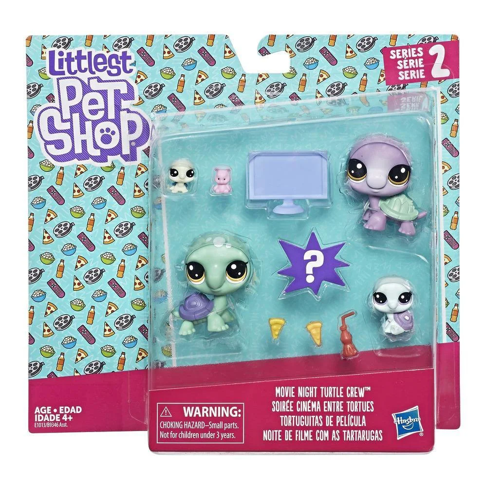 Set de joaca Familia animalelor vesele Littlest Pet Shop Hasbro, sortiment