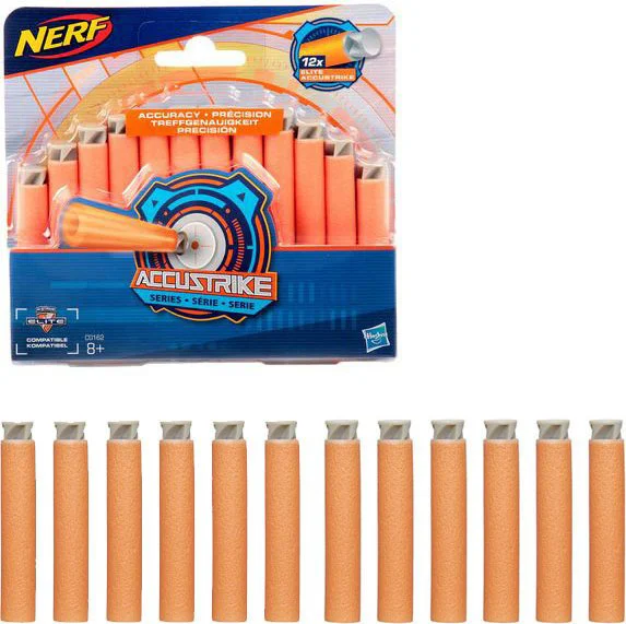 Набор 12 патронов для бластера N-Strike Elite AccuStrike Nerf Hasbro foto