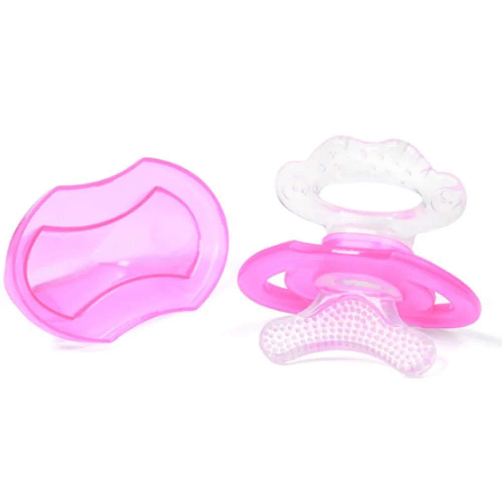 image for Прорезыватель силиконовый для зубов BabyOno Розовый foto