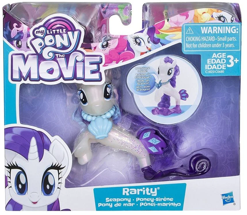 Set figurina si accesorii Ponei sirena My Little Pony Hasbro, 10 cm, sortiment