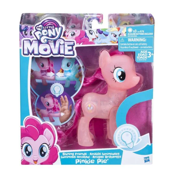 Figurina cu lumina Ponei Shining Friends My Little Pony Hasbro, 13 cm, sortiment