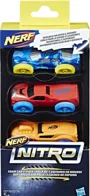 Set de 3 masini Nerf Nitro Hasbro, sortiment
