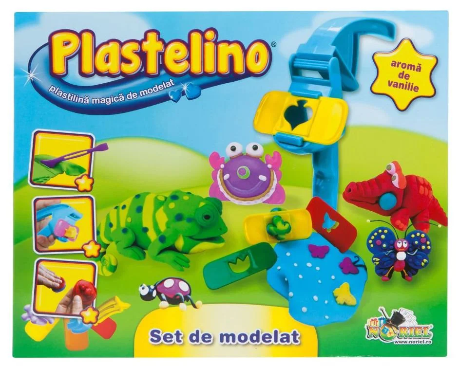 Set de modelat Noriel Plastelino cu animale