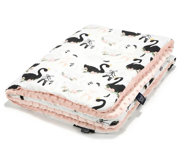 Plapuma moale La Millou Moonlight Swan Powder Pink foto