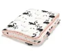 Plapuma moale La Millou Moonlight Swan Powder Pink foto