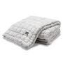 Plapuma din bumbac La Millou Biscuit Collection - Stone, 140x200 cm foto