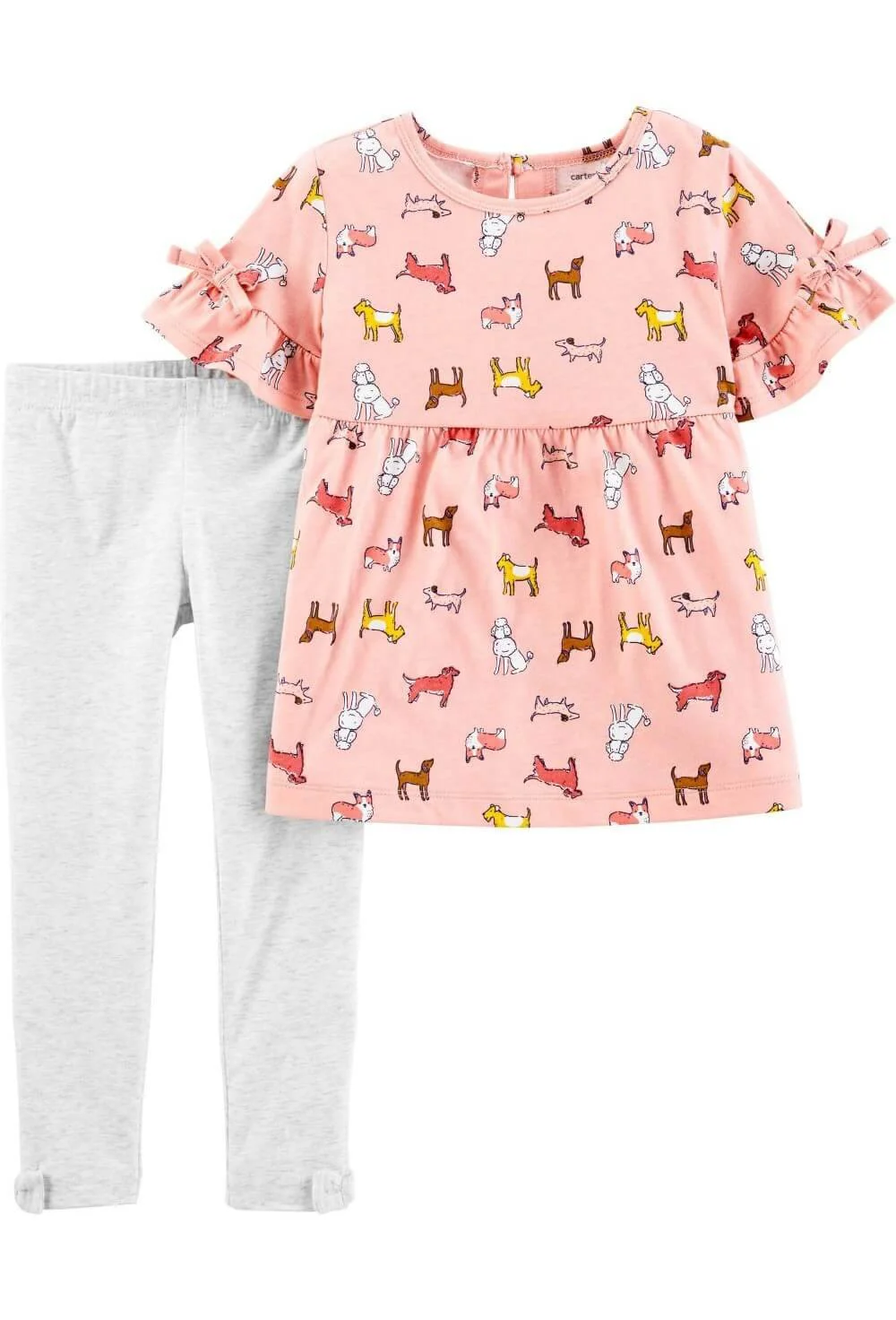 Carter's Set 2 piese bebe Catei Tricou si pantaloni foto