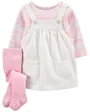 Carter's Set 3 piese Sarafan, bluza si ciorapei foto