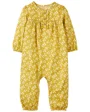 Carter's Salopeta bebe galbena cu flori foto