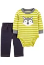 Carter's Set 2 piese Pantaloni si body Husky foto