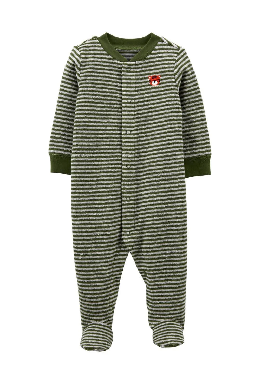 Carter's Pijama bebe cu dungi foto