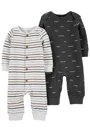 Carter's Set 2 piese Pijamale bebe cu nasturi foto