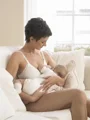 Бюстгальтер для кормящих мам Cantaloop White, размер XL foto