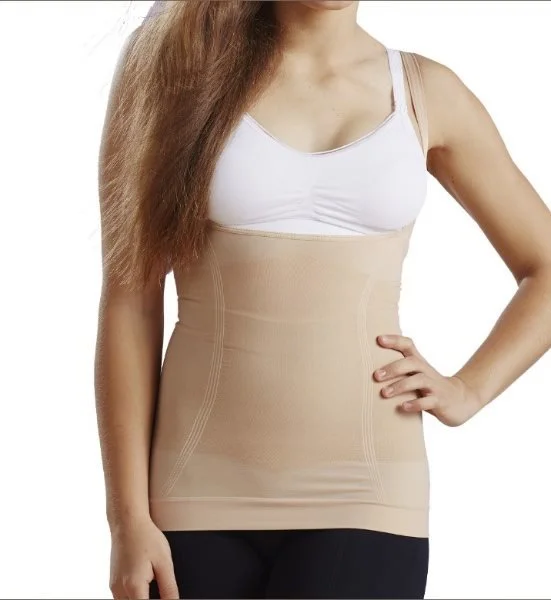 Corset postnatal modelator Cantaloop Cream, marimea XL foto