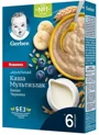 Каша Gerber Мультизлаковая с бананом и черникой (6+ мес.), 180 г foto