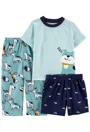Carter's Set 3 piese Pijama Catel foto