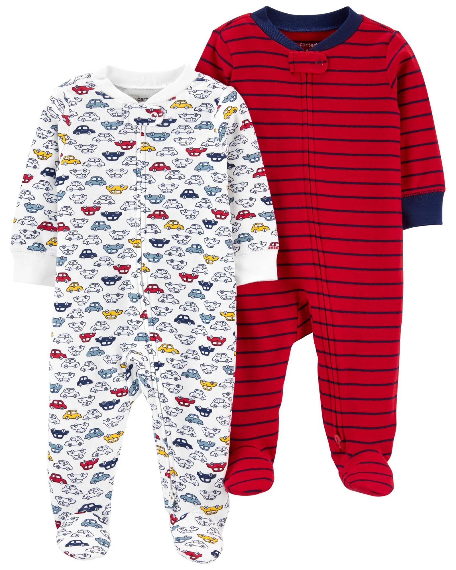 Carter's Set 2 piese Pijamale Masini foto