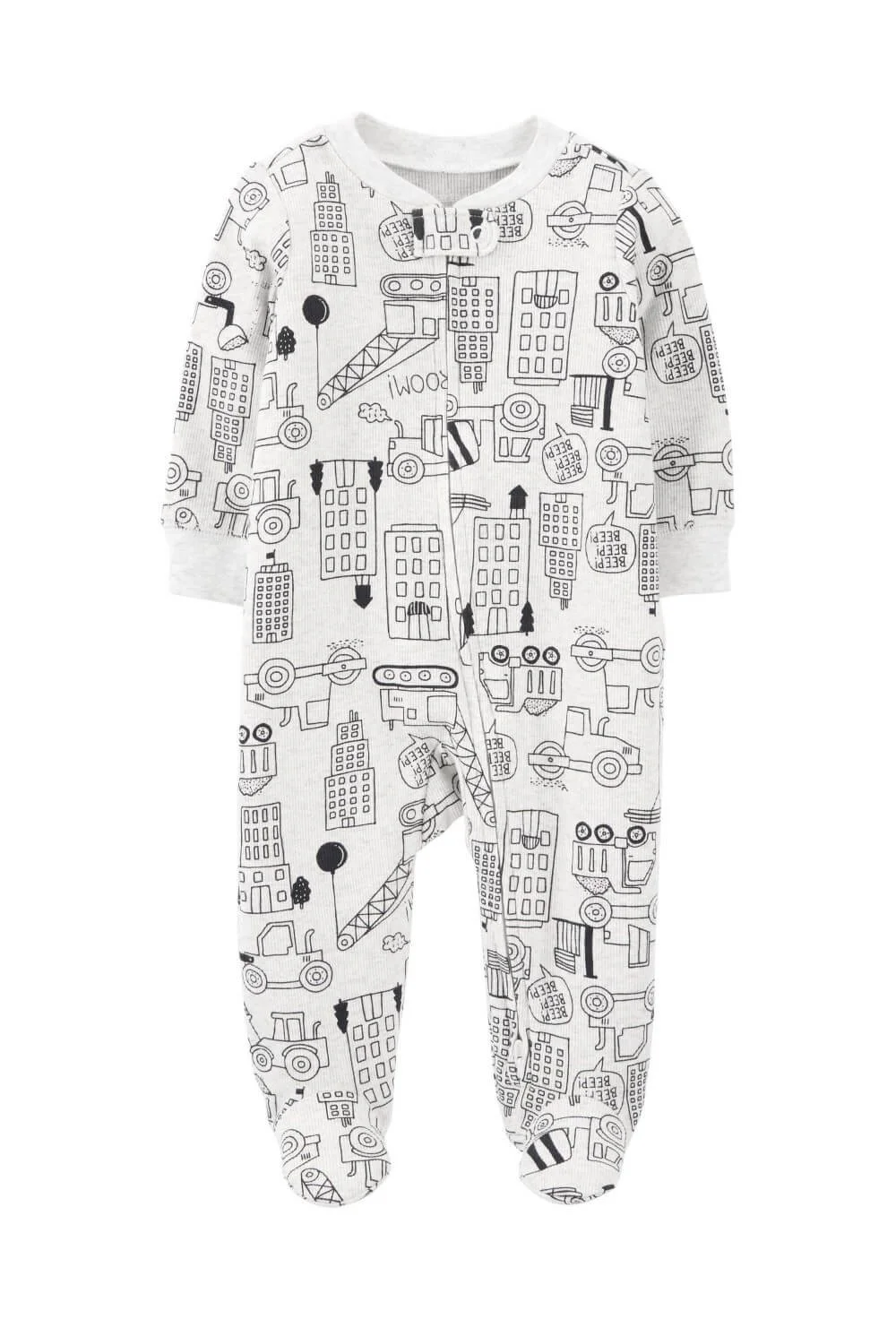 Carter's Pijama cu fermoar Constructii foto