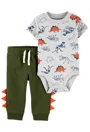 Carter's Set 2 piese Body si pantaloni Dinozauri foto