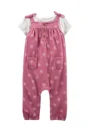 Carter's Set 2 piese Tricou si salopeta roz foto