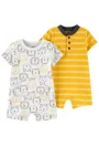 Carter's Set 2 piese Salopete Leu foto