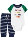 Carter's Set 2 piese Body si pantaloni Extra dragut foto