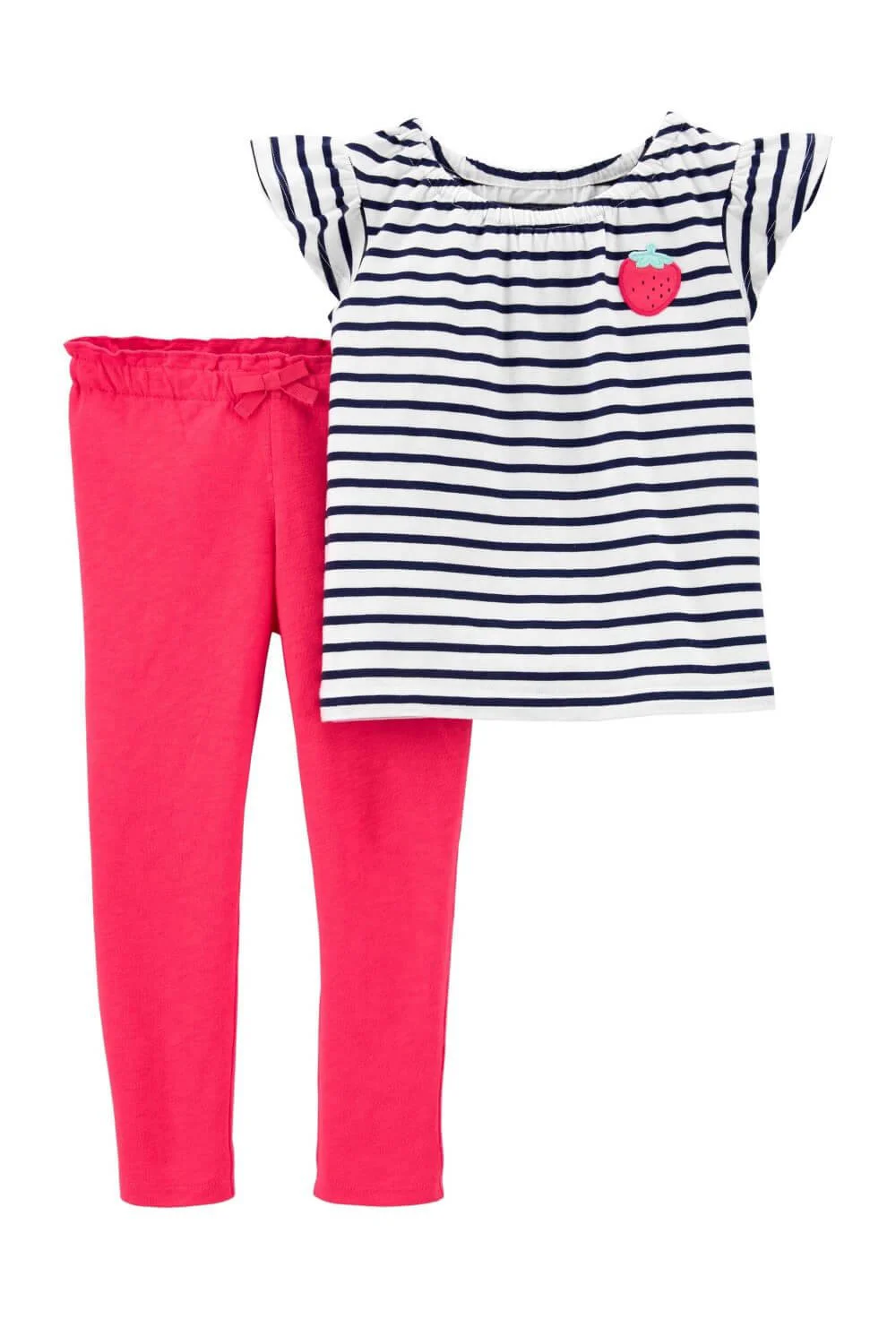 Carter's Set 2 piese Tricou si colanti Capsuna foto