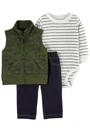 Carter's Set 3 piese Vesta, body si pantaloni Tractor foto