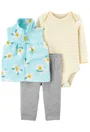 Carter's Set 3 piese Vesta, body si pantaloni Margarete foto