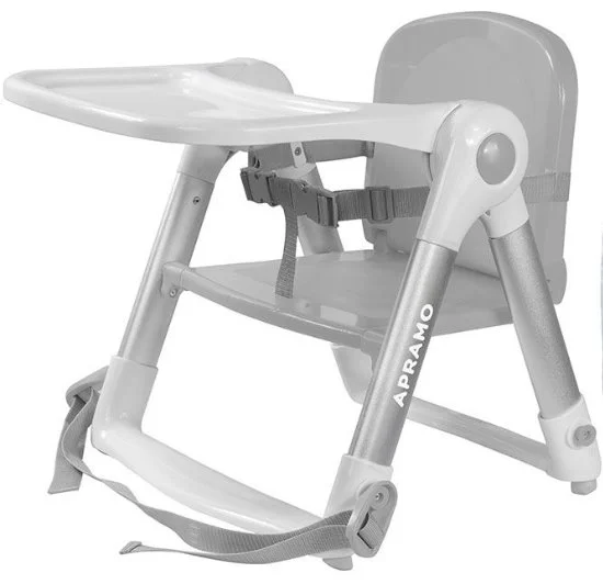 Booster pentru masa pliabil Apramo Flippa Dining Booster Gri deschis foto