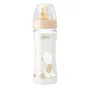 Бутылочка пластиковая Chicco Original Touch с латексной соской (4+ мес.), 330 мл