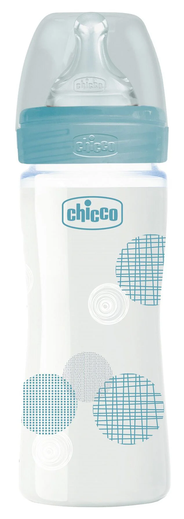 Biberon din sticla Chicco Boy cu tetina din silicon, 240 ml foto