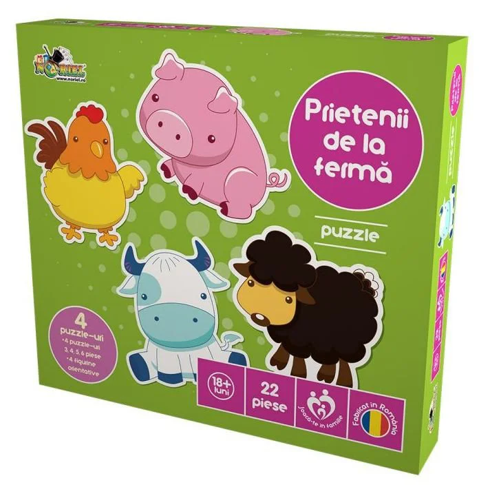 image for Puzzle premium Noriel "Prietenii de la ferma" foto