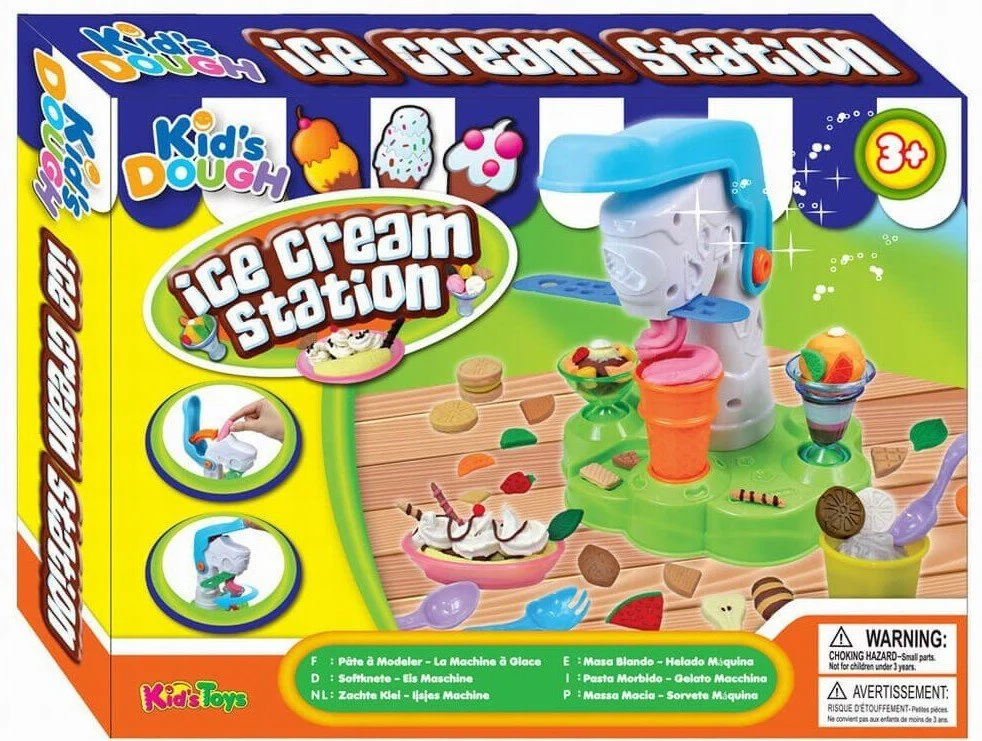 Set de creatie Kid's Dough "Fabrica de inghetata" foto