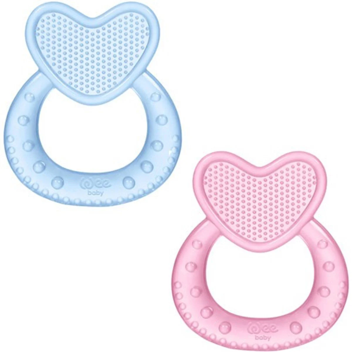 Силиконовое кольцо для прорезывания зубов Wee Baby Heart foto